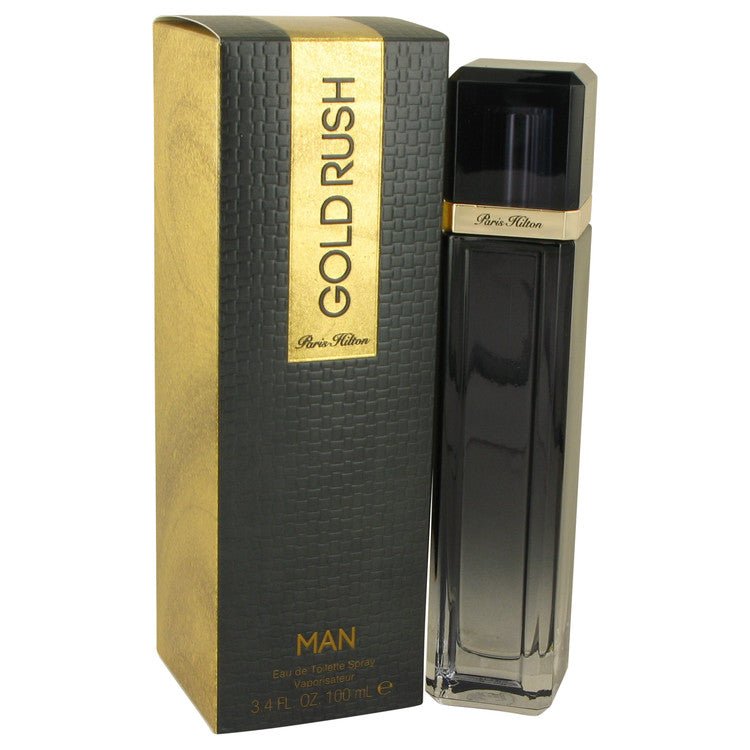 Gold Rush by Paris Hilton For Men - Eau De Toilette Spray 100 ml (3.4 oz) 