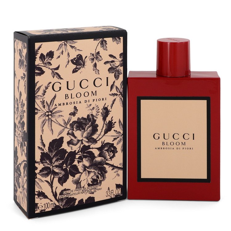 Gucci Bloom Ambrosia Di Fiori by Gucci For Women - Eau De Parfum Intense Spray 3.3 oz 