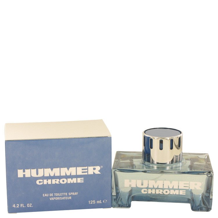 Hummer Chrome by Hummer For Men - Eau De Toilette Spray 4.2 oz