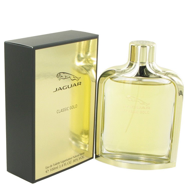 Jaguar Classic Gold by Jaguar For Men - Eau De Toilette Spray 100 ml (3.4 oz) 