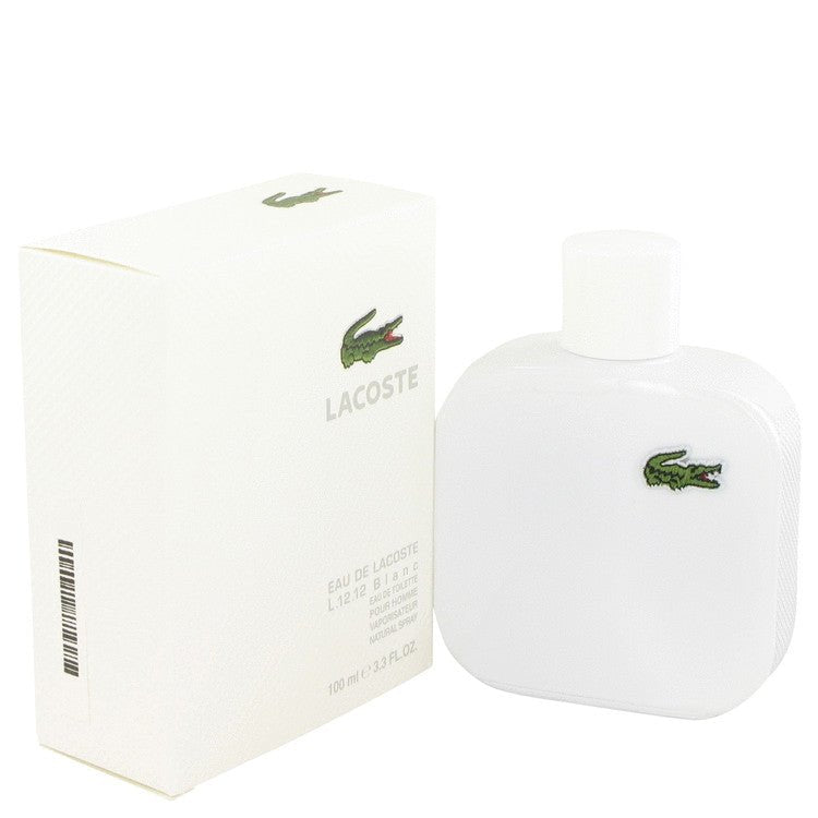 Lacoste Eau De Lacoste L.12.12 Blanc by Lacoste For Men - Eau De Toilette Spray 3.3 oz