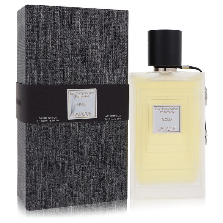 Les Compositions Parfumees Gold by Lalique For Women - Eau De Parfum Spray 3.3 oz