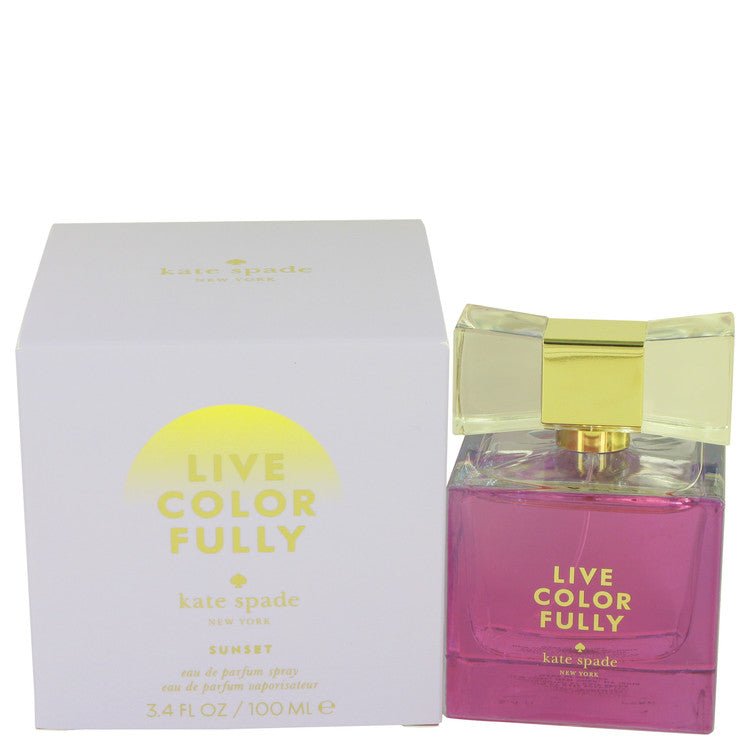 Live Colorfully Sunset by Kate Spade For Women - Eau De Parfum Spray 100 ml (3.4 oz) 