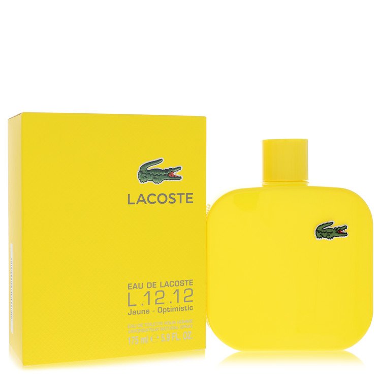 Lacoste Eau De Lacoste L.12.12 Jaune by Lacoste For Men - Eau De Toilette Spray 5.9 oz