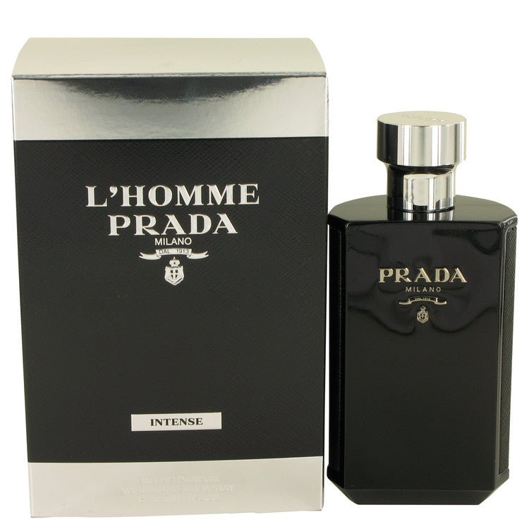 Prada L'homme Intense by Prada For Men - Eau De Parfum Spray 100 ml (3.4 oz) 