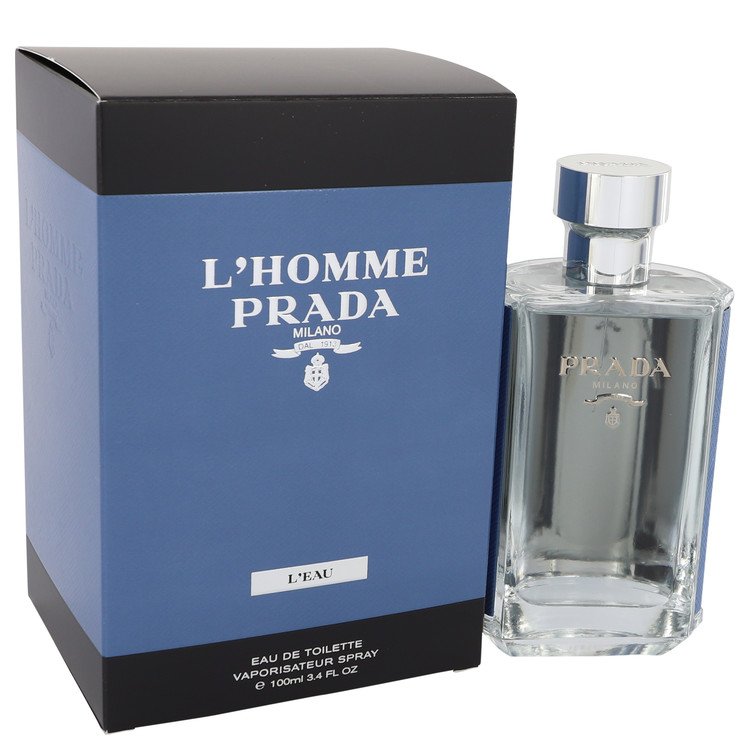 Prada L'Homme L'eau by Prada For Men - Eau De Toilette Spray 100 ml (3.4 oz) 