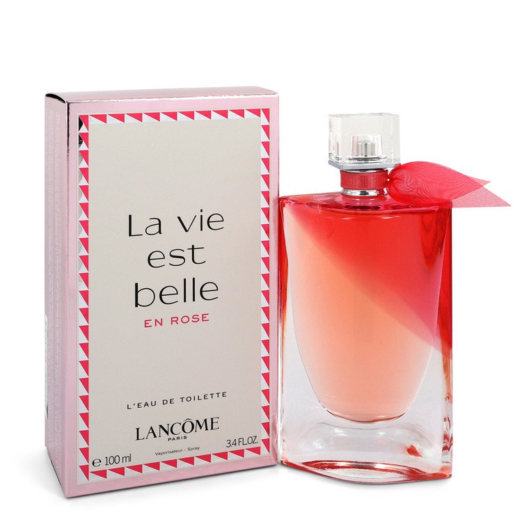 La-Vie-Est-Belle-En-Rose-by-Lancome-For-Women-L'eau-De-Toilette-Spray-3.4-oz