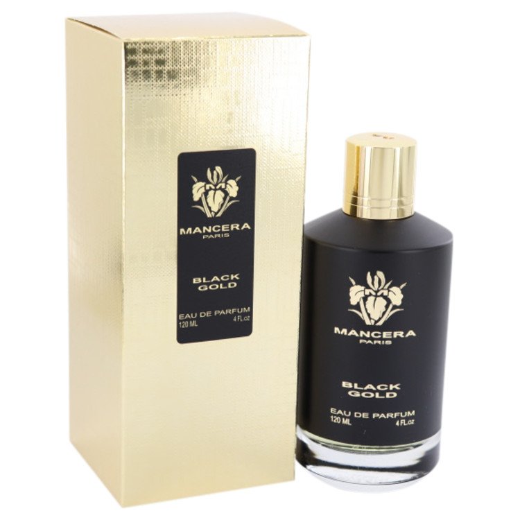Mancera Black Gold by Mancera For Men - Eau De Parfum Spray 4 oz
