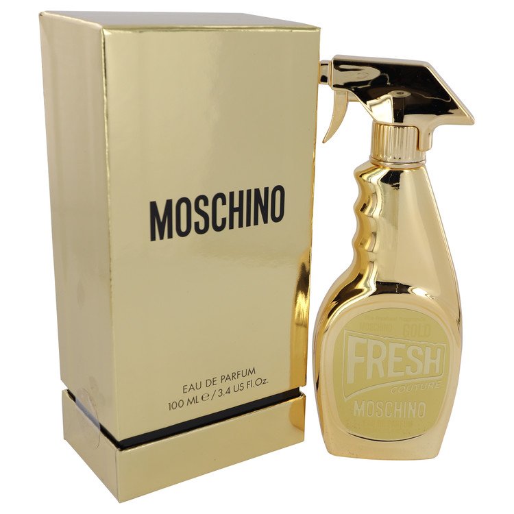 Moschino Fresh Gold Couture by Moschino For Women - Eau De Parfum Spray 100 ml (3.4 oz) 
