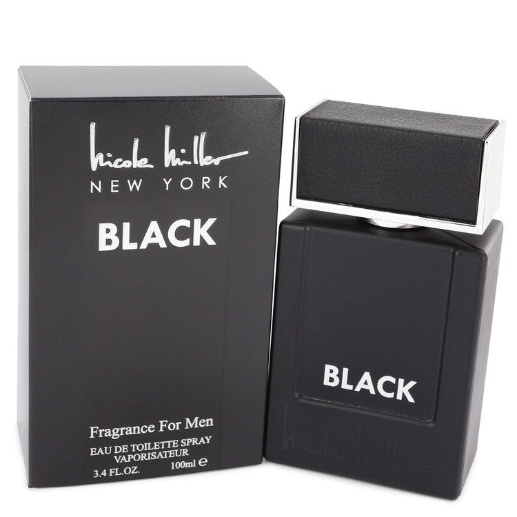 Nicole Miller Black by Nicole Miller For Men - Eau De Toilette Spray 100 ml (3.4 oz) 