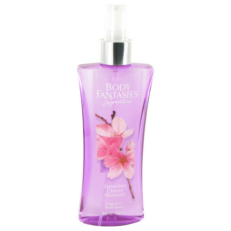 Body Fantasies Signature Japanese Cherry Blossom by Parfums De Coeur For Women - Body Spray 8 oz