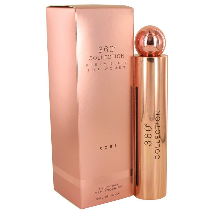 Perry Ellis 360 Collection Rose by Perry Ellis For Women - Eau De Parfum Spray 100 ml (3.4 oz) 