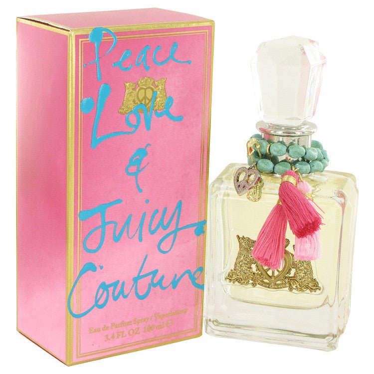 Peace Love & Juicy Couture by Juicy Couture For Women - Eau De Parfum Spray 100 ml (3.4 oz) 