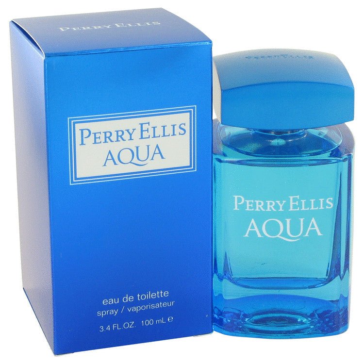 Perry Ellis Aqua by Perry Ellis For Men - Eau De Toilette Spray 100 ml (3.4 oz) 
