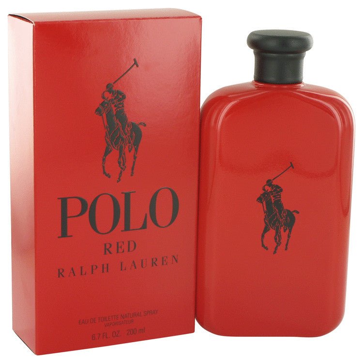 Polo Red by Ralph Lauren For Men - Eau De Toilette Spray 6.7 oz