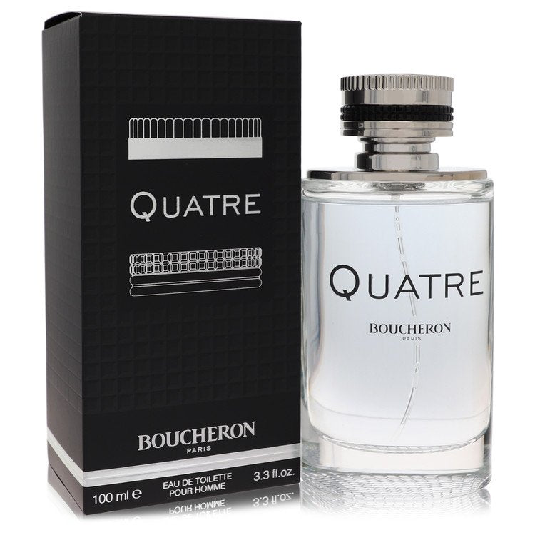 Quatre by Boucheron For Men - Eau De Toilette Spray 100 ml (3.4 oz) 