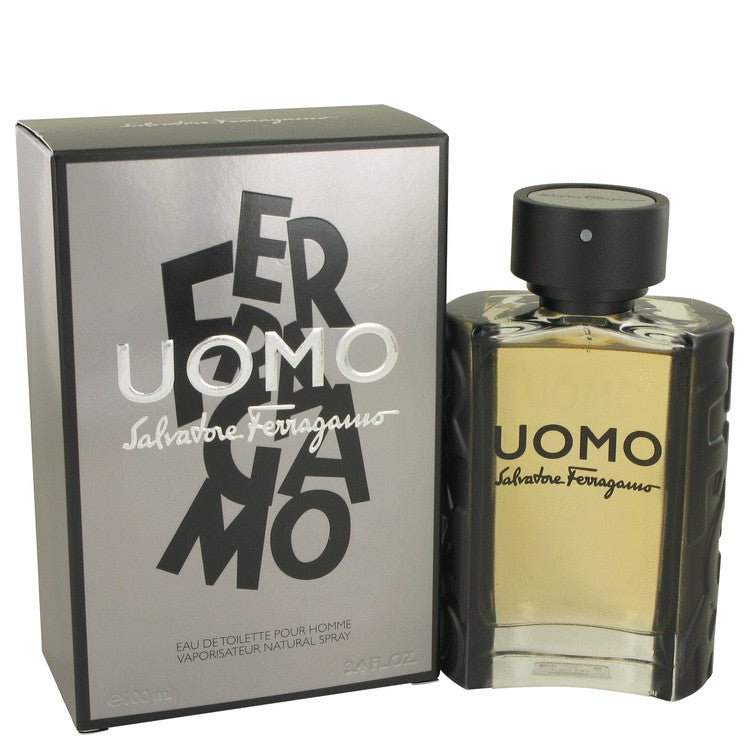Salvatore Ferragamo Uomo by Salvatore Ferragamo For Men - Eau De Toilette Spray 100 ml (3.4 oz) 