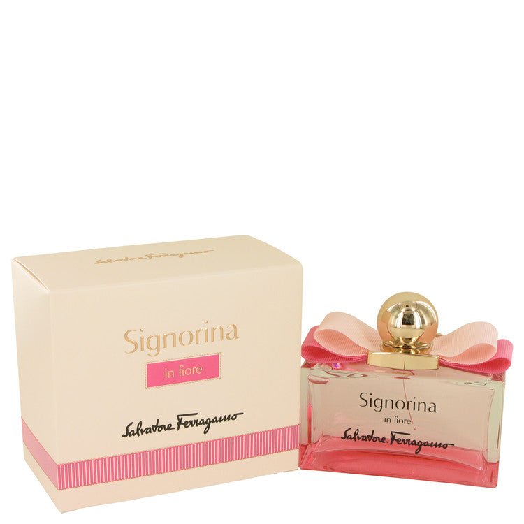 Signorina In Fiore by Salvatore Ferragamo For Women - Eau De Toilette Spray 100 ml (3.4 oz) 