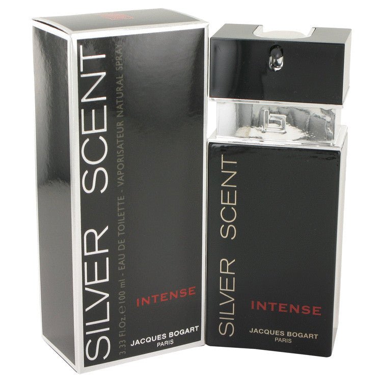 Silver Scent Intense by Jacques Bogart For Men - Eau De Toilette Spray 3.33 oz