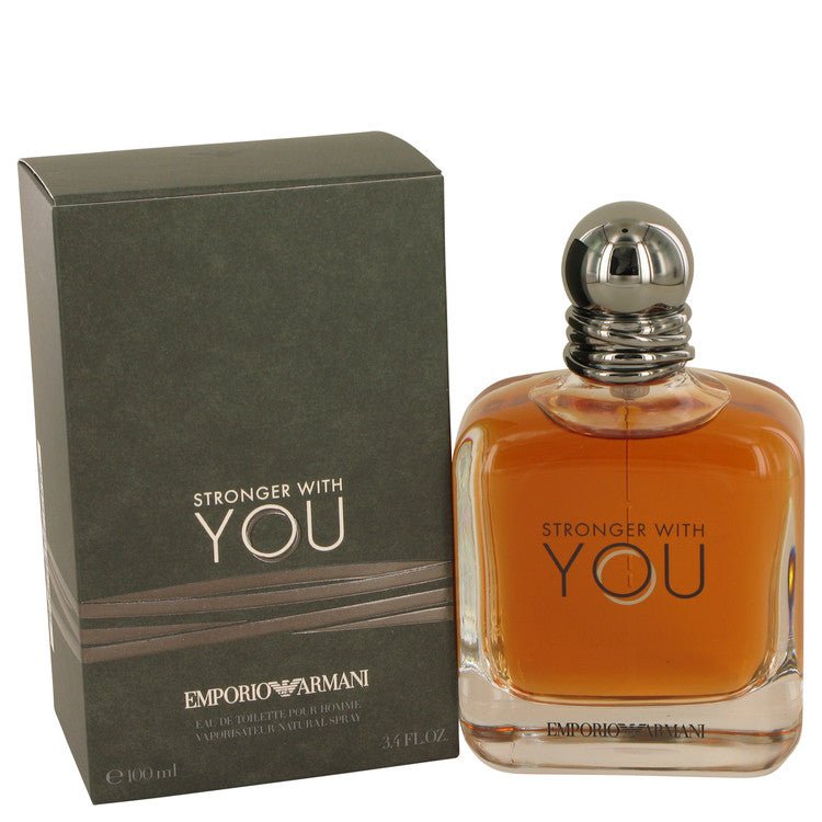 Stronger With You by Giorgio Armani For Men - Eau De Toilette Spray 100 ml (3.4 oz) 
