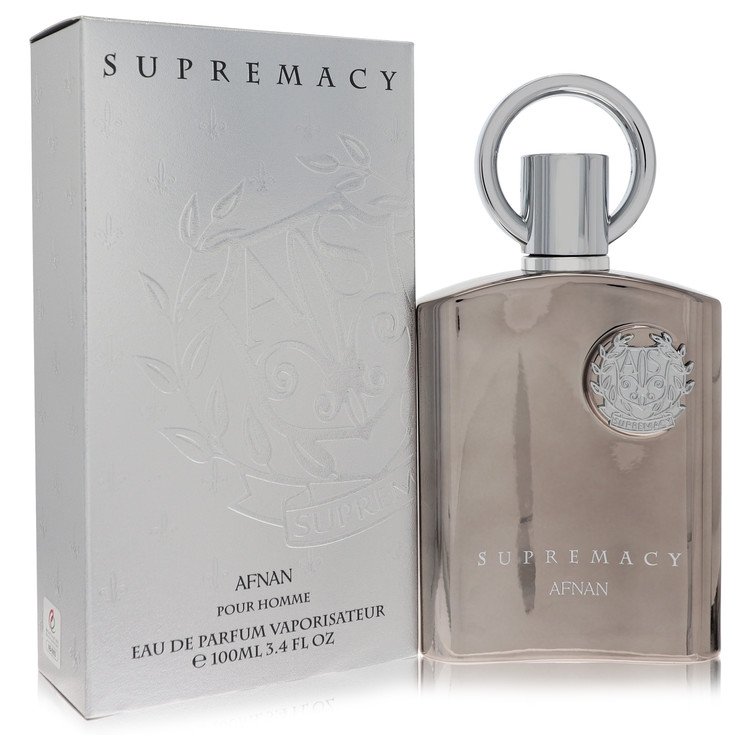 Supremacy Silver by Afnan For Men - Eau De Parfum Spray 100 ml (3.4 oz) 