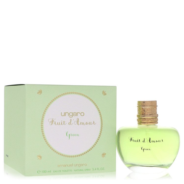 Ungaro Fruit D'amour Green by Ungaro For Women - Eau De Toilette Spray 100 ml (3.4 oz) 