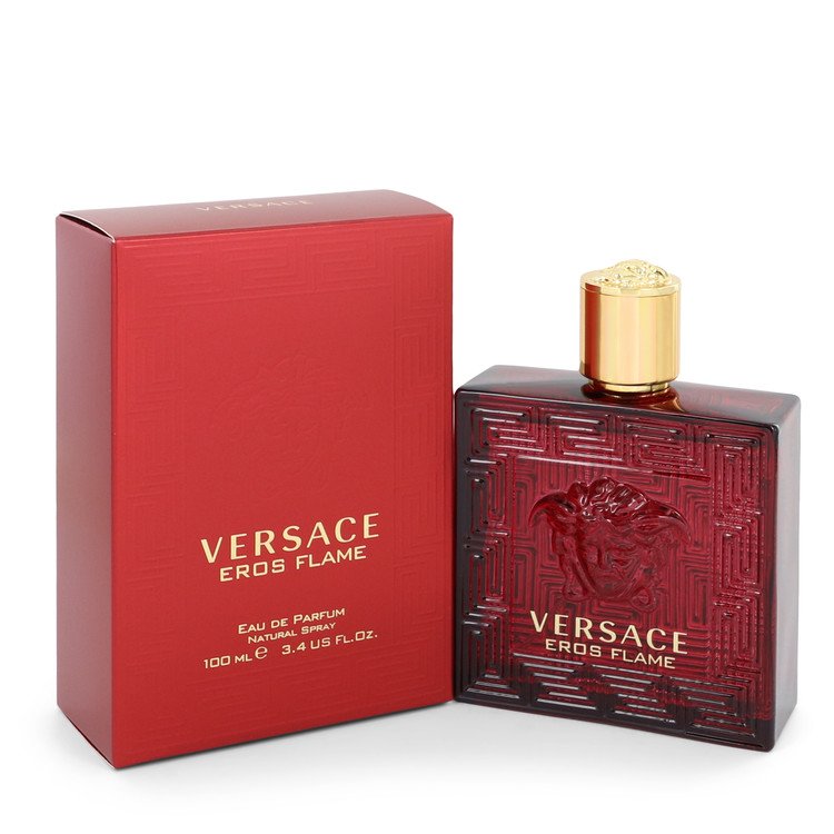 Versace Eros Flame by Versace For Men - Eau De Parfum Spray 100 ml (3.4 oz) 