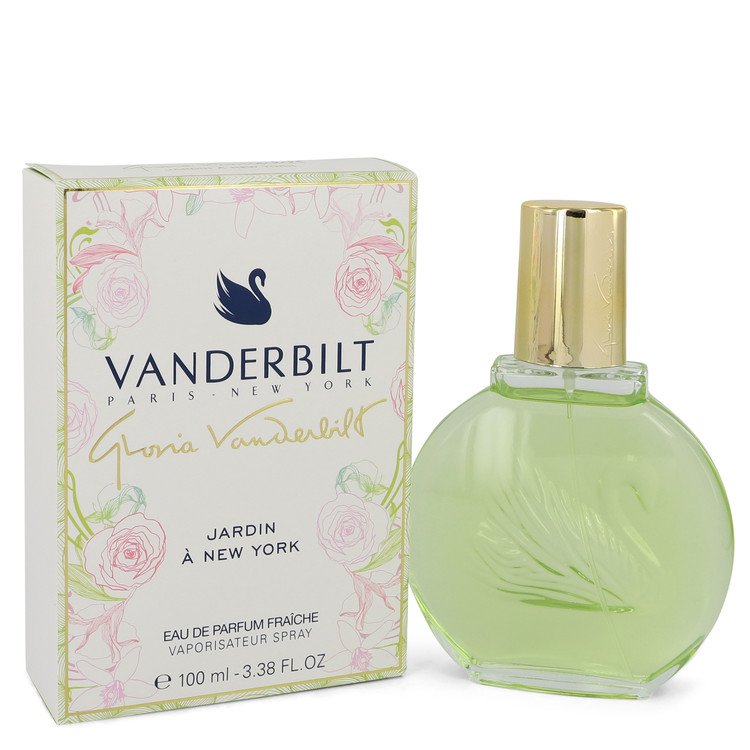 Vanderbilt Jardin A New York by Gloria Vanderbilt For Women - Eau De Parfum Fraiche Spray 100 ml (3.4 oz) 