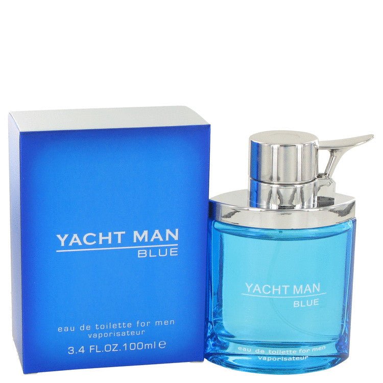 Yacht Man Blue by Myrurgia For Men - Eau De Toilette Spray 100 ml (3.4 oz) 