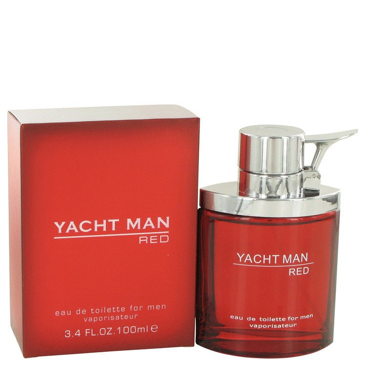 Yacht Man Red by Myrurgia For Men - Eau De Toilette Spray 100 ml (3.4 oz) 
